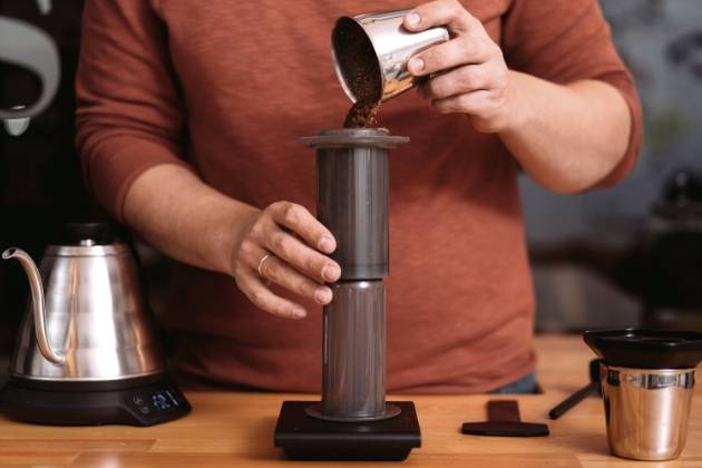 How to make espresso with an Aeropress