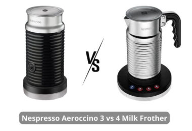 Nespresso Aeroccino 3 vs 4 Milk Frother