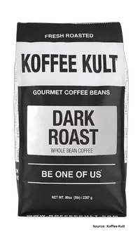 Koffee Kult Dark Roast Whole Bean Coffee