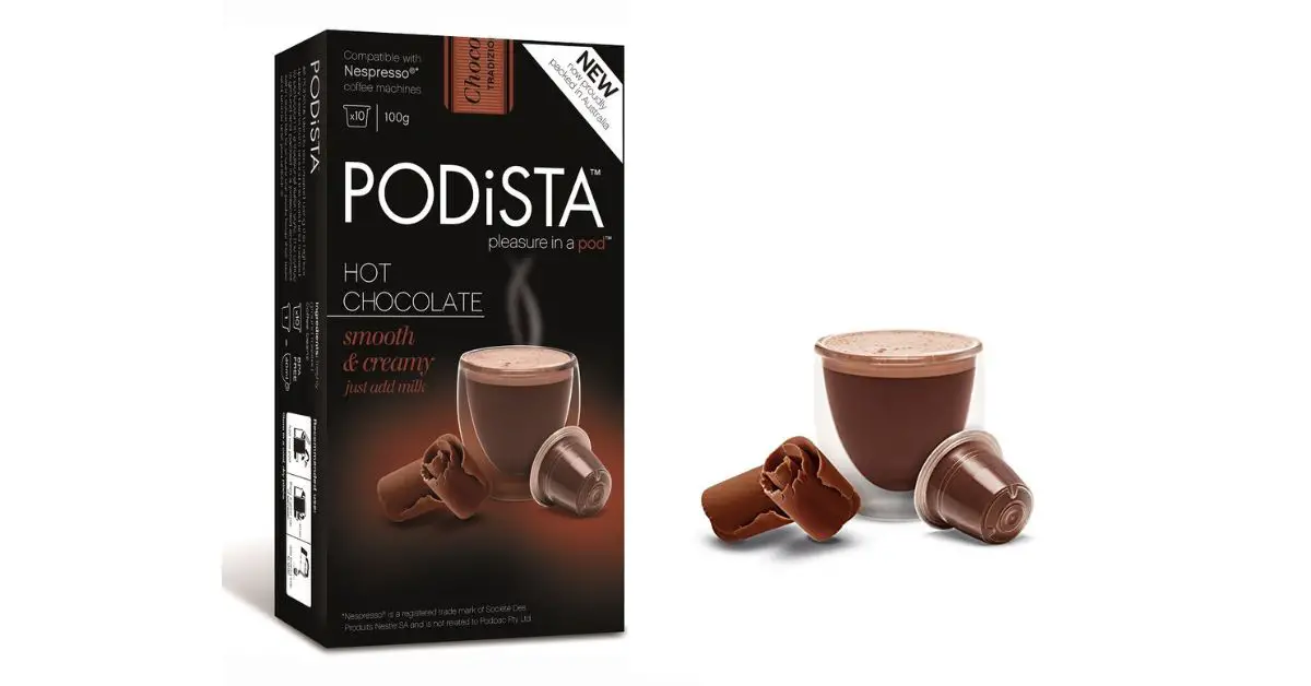 Podista Nespresso Chocolate Hot Cocoa 20 Pods