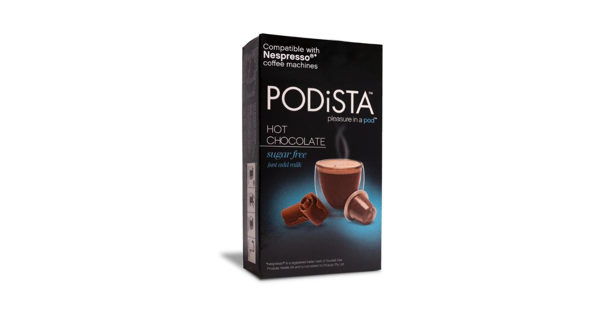 Podista Sugar-free Hot Chocolate Pods
