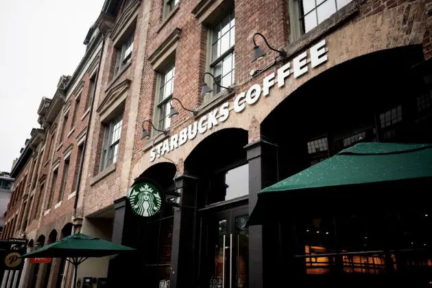 Starbucks Coffee Store Front