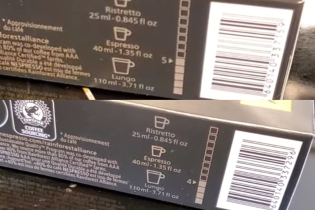 What Do The Numbers On Nespresso Pods Mean
