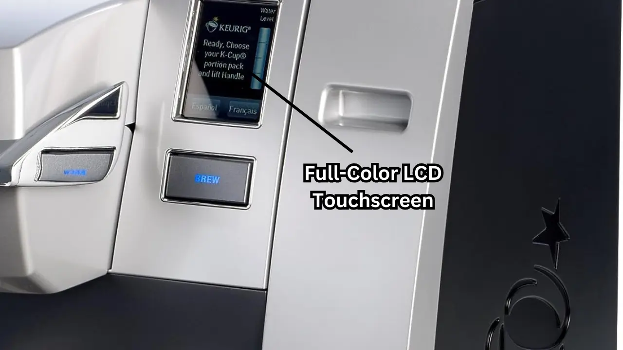 Full-Color LCD Touchscreen - Keurig