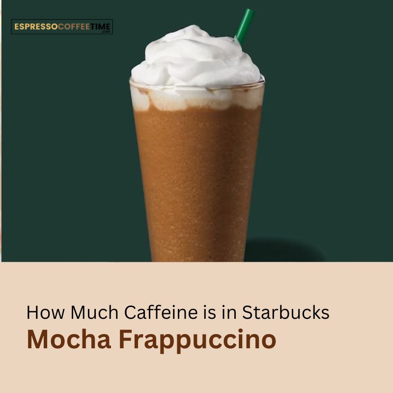 How Much Caffeine is in Starbucks Mocha Frappuccino