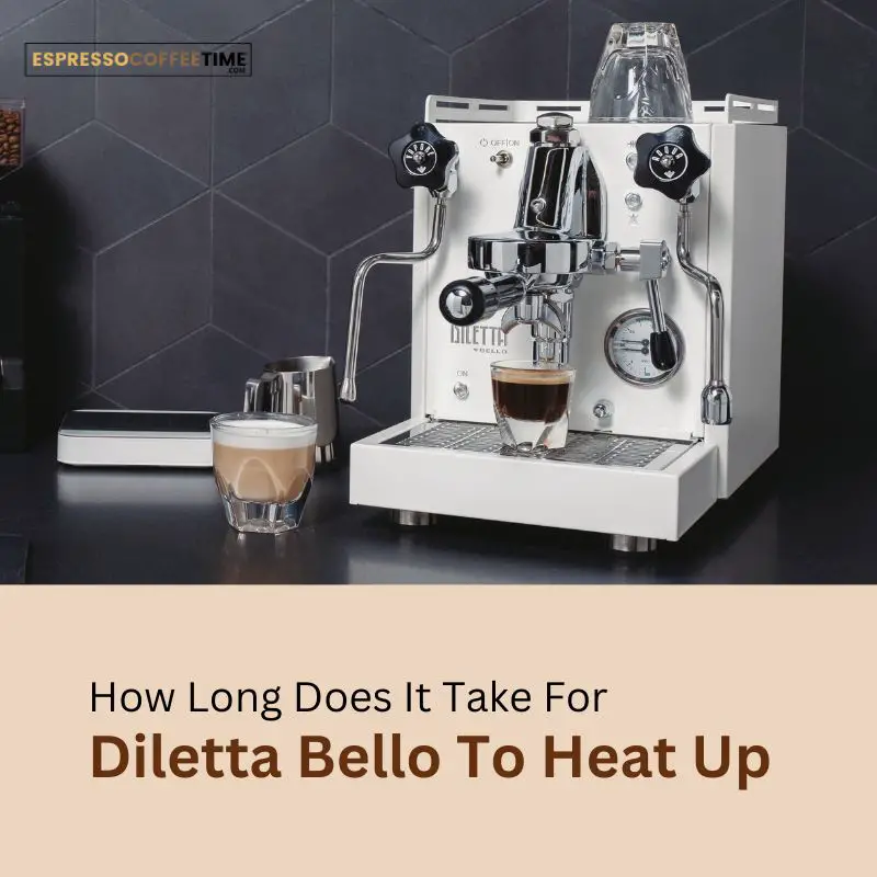 how long does it take for Diletta Bello To Heat Up